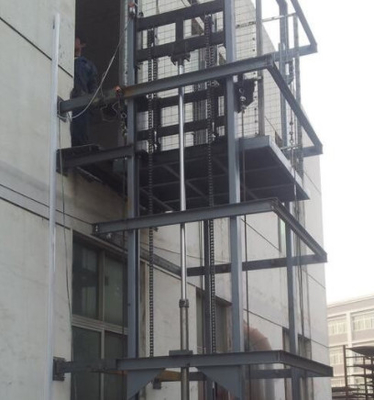 2000KG εμπορικός εγχώριος υδραυλικός ανελκυστήρας ανελκυστήρων 0.3m/s γυαλιού