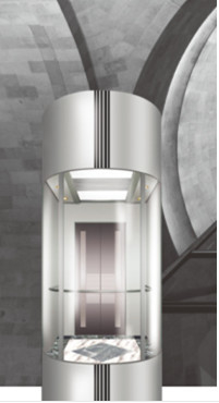 6 πρόσωπα 13 ανελκυστήρας 1000KG 1.75m/s 360 πατωμάτων ελεύθερη άποψη