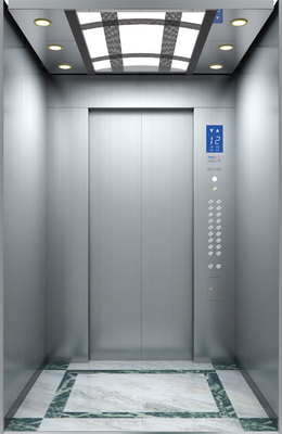 TUV MRL Gearless δωμάτιο μηχανών προσώπων ανελκυστήρων 1000KG 10 λιγότερος ανελκυστήρας