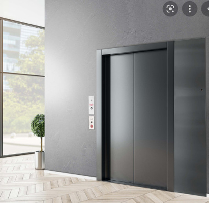 Ανελκυστήρας Roomless μηχανών ανελκυστήρων VVVF έλξης 400KG MRL Gearless