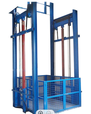 500KG μικρός υδραυλικός ανελκυστήρας 7500mm ανελκυστήρας φορτίου φορτίου 0.25m/S