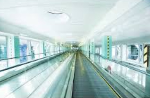 Ελεγχόμενα VVVF κυλιόμενες σκάλες και Travelators διάβασης πεζών 0.65m/s αερολιμένων κινούμενα