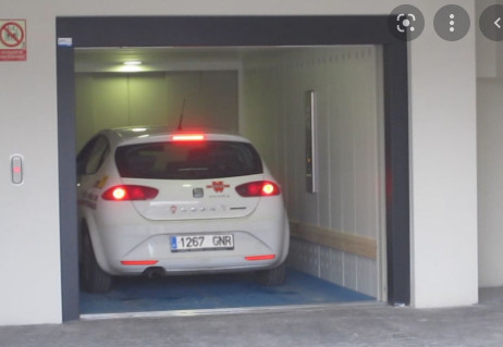 8 Drive εναλλασσόμενου ρεύματος VVVF ανελκυστήρων 5000KG χώρων στάθμευσης αυτοκινήτων αγαθών πατωμάτων