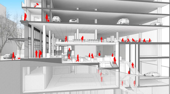Υπέρυθρος ανιχνευτής φωτοκυττάρων ανελκυστήρων ανελκυστήρων αυτοκινήτων του ΦΟΎΤΖΙ 3000KG