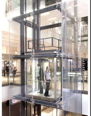 Ανελκυστήρας 1300KG 12 μηχανή Roomless μικροελεγκτών MRL Gearless προσώπων